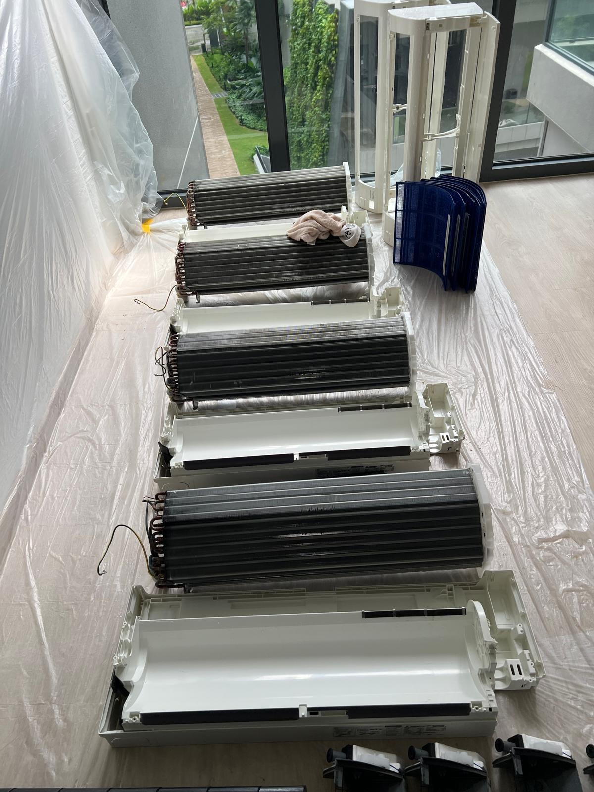 After Aircon Chemical Overhaul