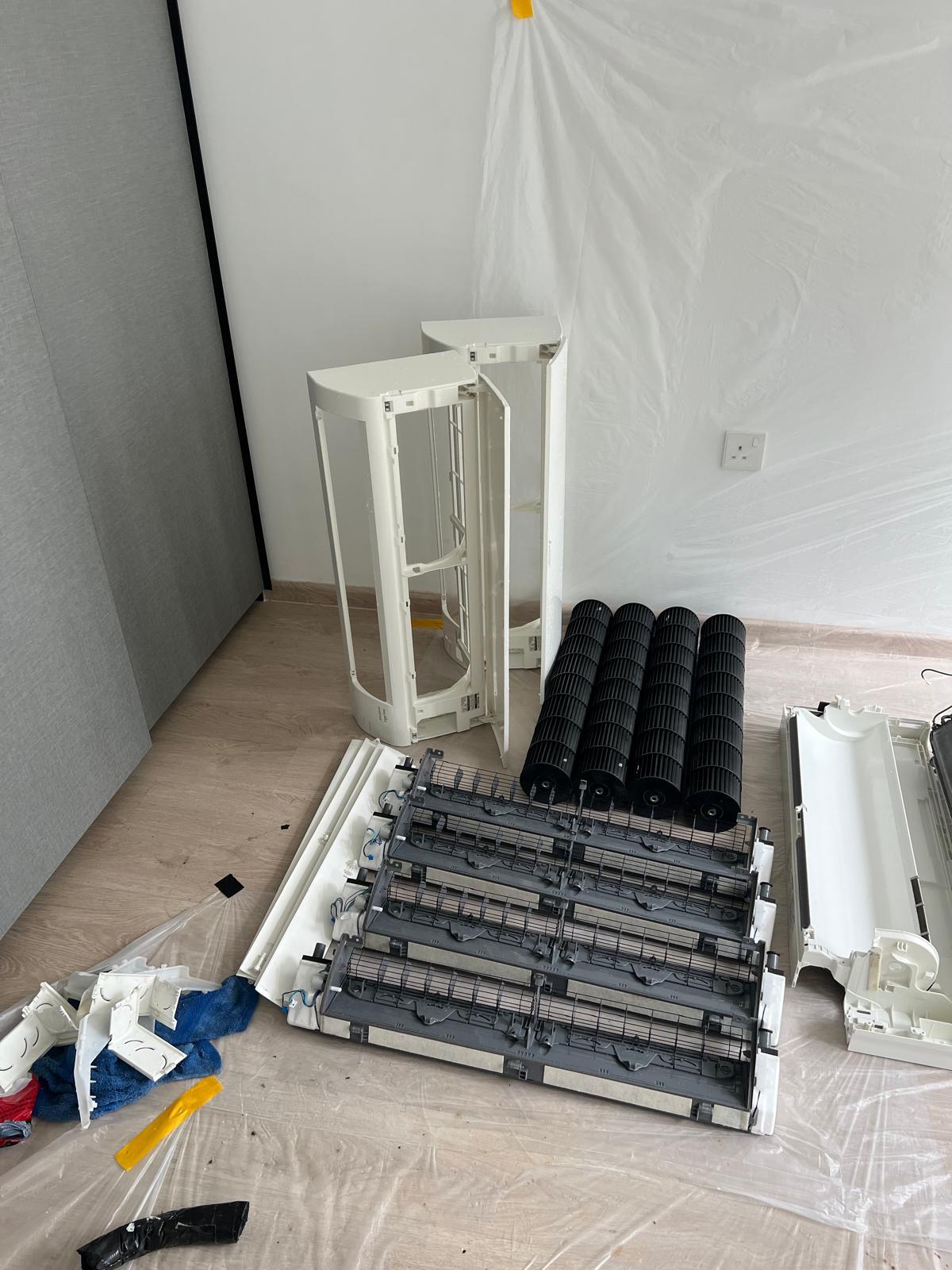 After Aircon Chemical Overhaul